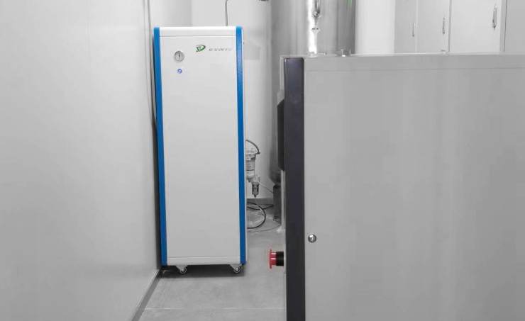 先頂集中供氣方案，低運營成本，壓力穩定，流速穩定的氣體供應